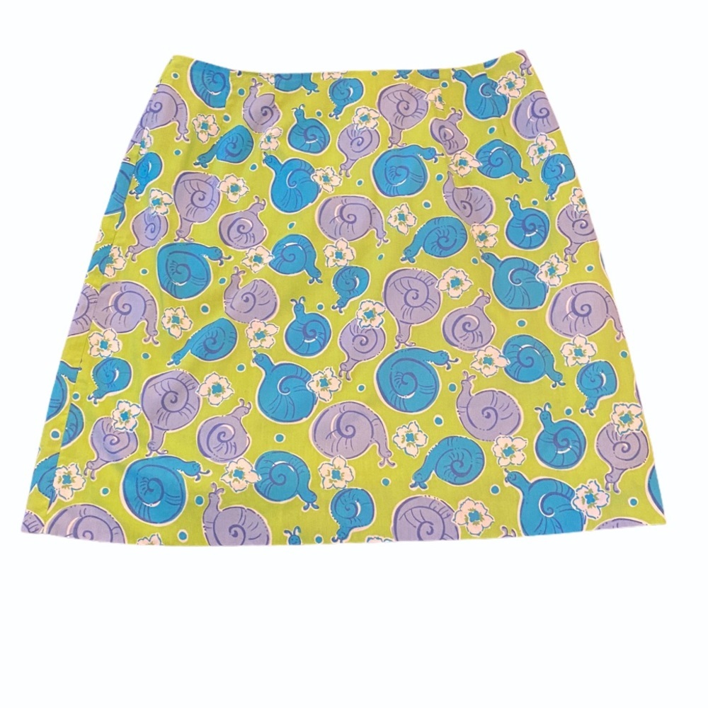 Vintage Lilly Pulitzer Skirt white label size 4